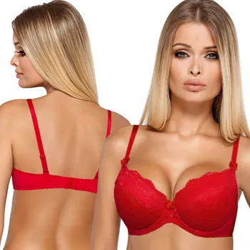 Podprsenka Podprsenka push-up VESTA 85D ČERVENÁ