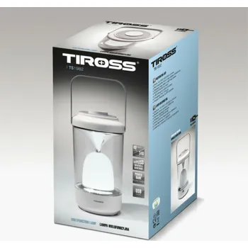 Svítilna Tiross TIROSS CAMPING LAMP TS1982 LED S FUNKCÍ POWER BANKY TS-1982