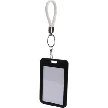 Ledvinka Držák na průkazku s klíčenkou – sada na kartu a klíče Barva (Varianta): Černá