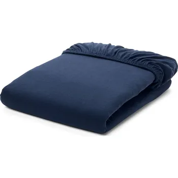 Prostěradlo 709364 - Tchibo - Žerzejové napínací prostěradlo - barva: modrá