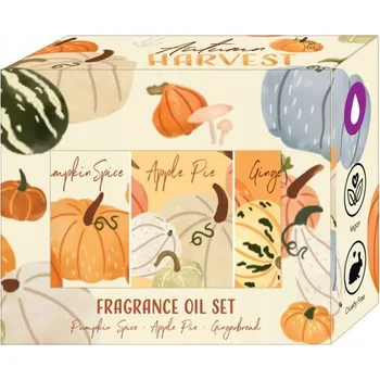 Vonný olej Puckator Koření , jablečný koláč , perník 10 ml 3 ks