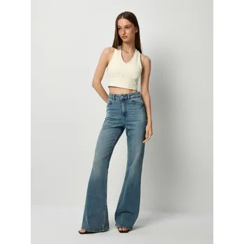 Dámské džíny Zvonové džíny - 32 - House - modrý - 365GE-55J