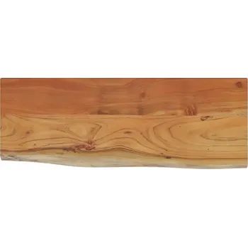 police Nástěnná police z akáciového dřeva 50x20 cm - přírodní styl