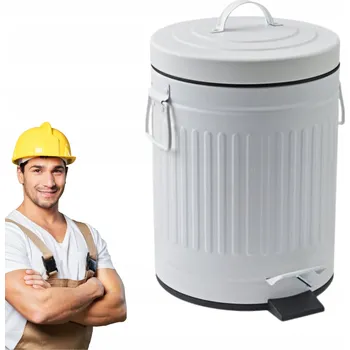 Odpadkový koš Koupelnový odpadkový koš STREET 5L SENSEA do koupelny, na toaletu, WC