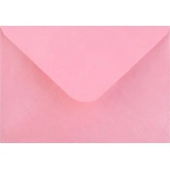 Obálka Obálka C6 metalická s ražbou - sv. růžová - 190447