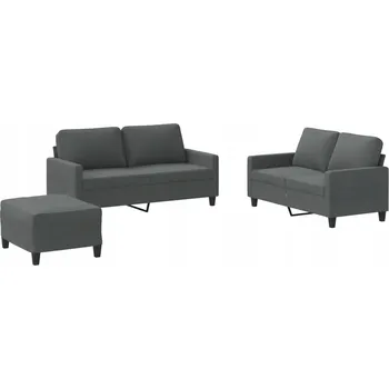 Pohovka Kanapa 70 x 55 cm látka šedá