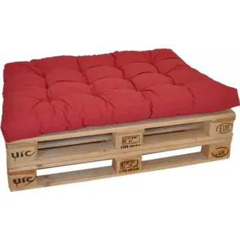 Podsedák Axin Trading s.r.o. Sedák na paletu 120x80 vínový melír