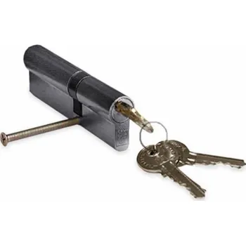 Vložka do dveří Cylindrická vložka zámku, 100 mm, 40×60 mm, pochromovaná