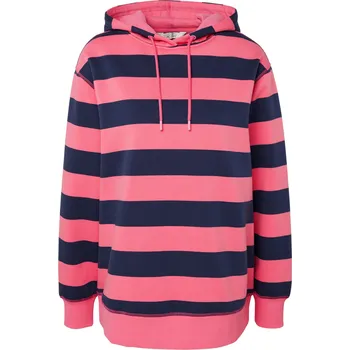 Pánská mikina 712971 - Tchibo - Mikina s kapucí - pro ženy - vel. M 40/42 - barva: modrá/s proužky