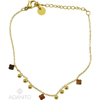 Náramek Pozlacený náramek z chirurgické oceli