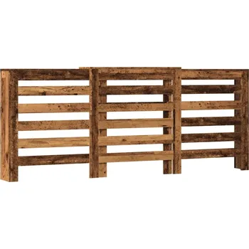 Radiátor Kryt na radiátor Staré dřevo 156/205 x 21,5 x 83,5 cm