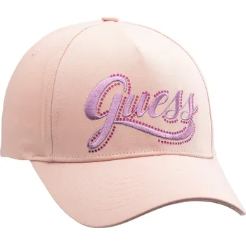 Kšiltovka Dámská Kšiltovka GUESS CLAUDIE CAP W4YZ00WEGD0-G6I1 – Růžová