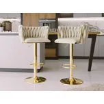 Set dvou barových židlí Archie BS-1142, Barva: 98-béžová MIRJAN 5903211338236