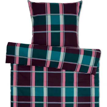 Povlečení 712805 - Tchibo - Povlečení z biberu - barva: zelená