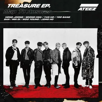 Zahraniční hudba Treasure Ep. Map.. -Ltd- Ateez CD
