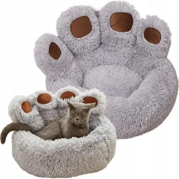 Pelíšek pro psa Pelíšek pro psy Okazeo šedý 50 cm x 50 cm