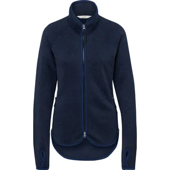 Jezdectví 712888 - Tchibo - Bunda z pleteného fleecu - pro ženy - vel. S 36/38 - barva: modrá