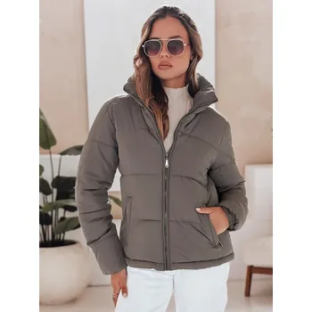 Dámská bunda DSTREET TY4944 SVĚTLE ŠEDÁ XL