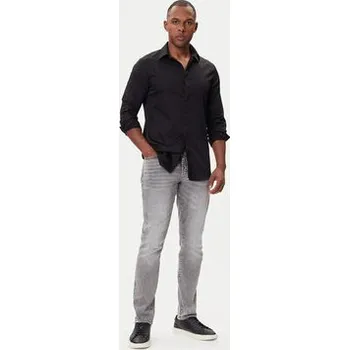 Pánská košile Armani Exchange Košile XM001504 AF10192 UC001 Černá Regular Fit M