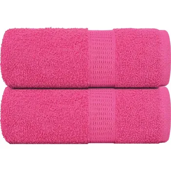 Utěrka ZBXL Ručníky pro hosty FROGN 2 ks růžové 30x50 cm 360 g/m²