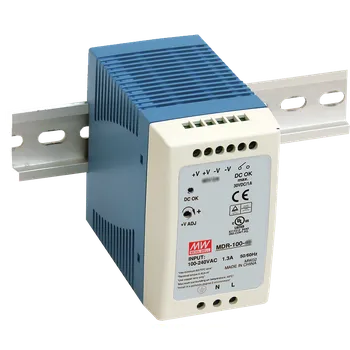 Elektroinstalační materiál MEAN WELL MDR-100-12 12V/90W/7,5A napájecí zdroj DIN
