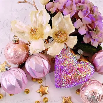 Papírový ubrousek Vánoční ubrousky Růžové Vánoce 3-vrstvé 3500011