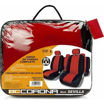 Držák do auta Sada potahů na sedadla BC Corona Sevilla Univerzální (11 ks)