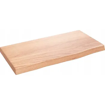 police Police dřevěná 20 x 2 cm odstíny hnědé