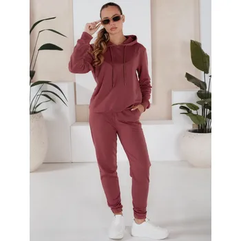 Vínová dámská souprava mikiny a tepláků MIGEL AY0809 Velikost: M