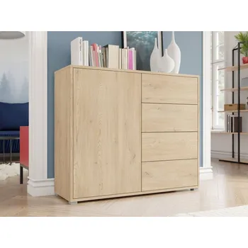 Ložnice Komoda se šuplíky Alekto K1D4SZ AK01, Barva dřeva: dub cremona MIRJAN 5903211438158