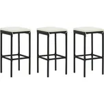 Taburet černý 76 cm