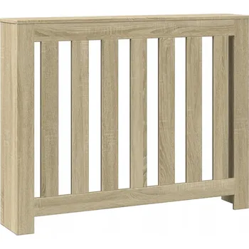 Radiátor Kryt radiátoru dub sonoma 104x20x82 cm