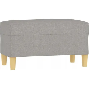 Zahradní lavice Lavice Sedák Světle šedá 70x35x41cm