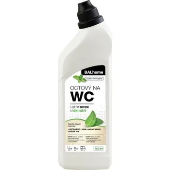 WC čistič Balhome octový čistič na toalety s vůní máty 750 ml