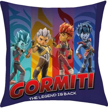 Polštář Polštář Gormiti 40x40 – hrdinové pohádky v pokoji malého fanouška