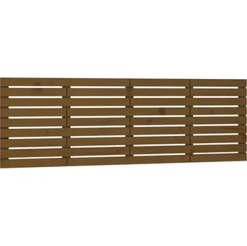 Čelo postele dřevěné borovicové 206x63 cm, medově hnědá