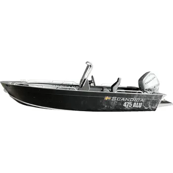 Člun Člun hliníkový Scandica 475 Styrpulpet