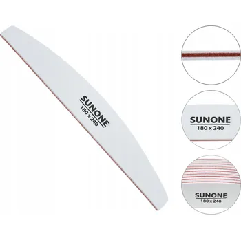 Pilník na nehty Sunone Boat 180/240 bílý půlměsíc, bezpečnostní balení
