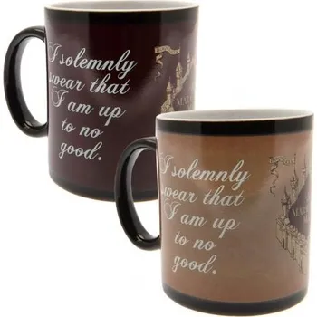 Proměňovací keramický hrnek Harry Potter: Pobertův plánek (objem 300 ml)