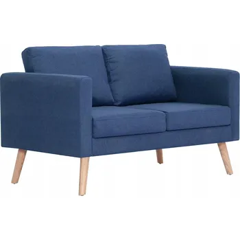 Pohovka Modrá dvoumístná pohovka 116x70x73 cm