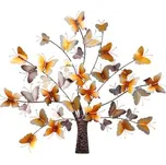 Strom kovový - nástěnná dekorace