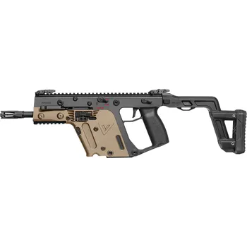 Airsoftová zbraň Airsoftová zbraň Kriss Vector SMG V2 se sklopnou pažbou - černá/písková, Krytac