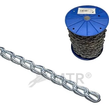 Řetěz MTR Řetěz kroucený DIN 5685A, cívka Varianta: Řetěz kroucený DIN 5685A, cívka 3mm Zn