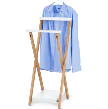 Věšák 389326 - Tchibo - Němý sluha - barva: bílá