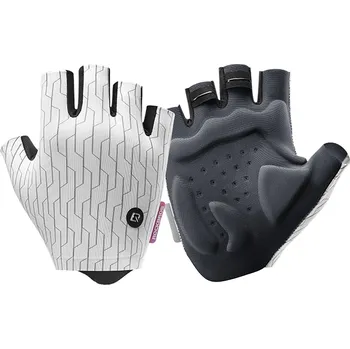 Cyklistické rukavice Cyklistické rukavice Rockbros MTB velikost: S - bílo-černé