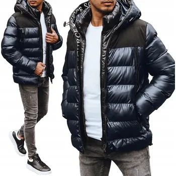 Pánská ZIMNÍ BUNDA S KAPUCÍ vel M