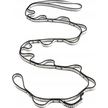 smyčka Black Diamond Smyčka 12 mm Dynex Daisy Chain Černá 140 cm