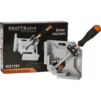 Truhlářská svěrka Úhelníková svěrka Kraft&Dele 68 x 35 mm