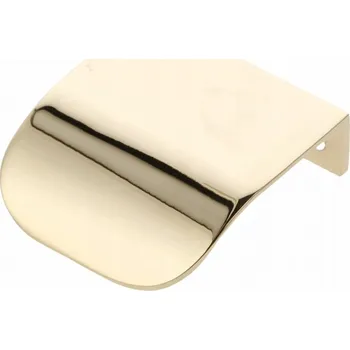 Nábytkové kování Nábytková úchytka GTV FIORD GOLD GLOSSY hrana