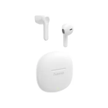 Sluchátka Hama Bluetooth sluchátka Action One, pecky, bílá